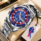 Buffalo Bills Alloy Luxury Quartz Watch – TMTHU909
