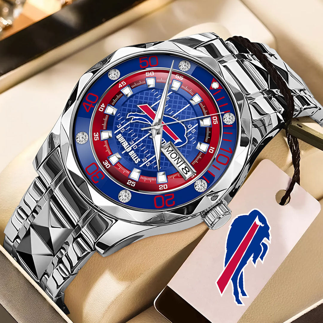 Buffalo Bills Alloy Luxury Quartz Watch – TMTHU909
