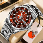 Cleveland Browns Alloy Luxury Quartz Watch – TMTHU915