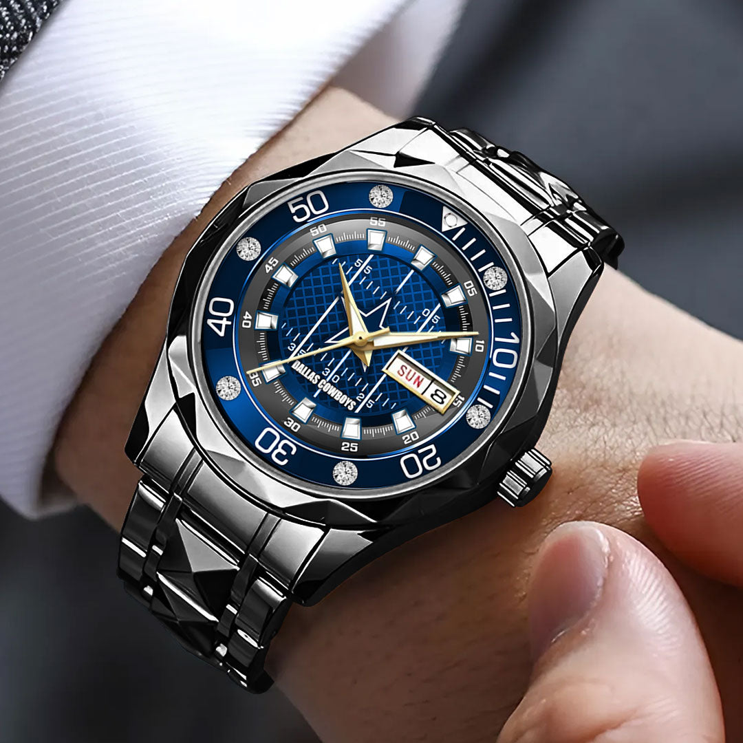 Dallas Cowboys Alloy Luxury Quartz Watch – TMTHU925