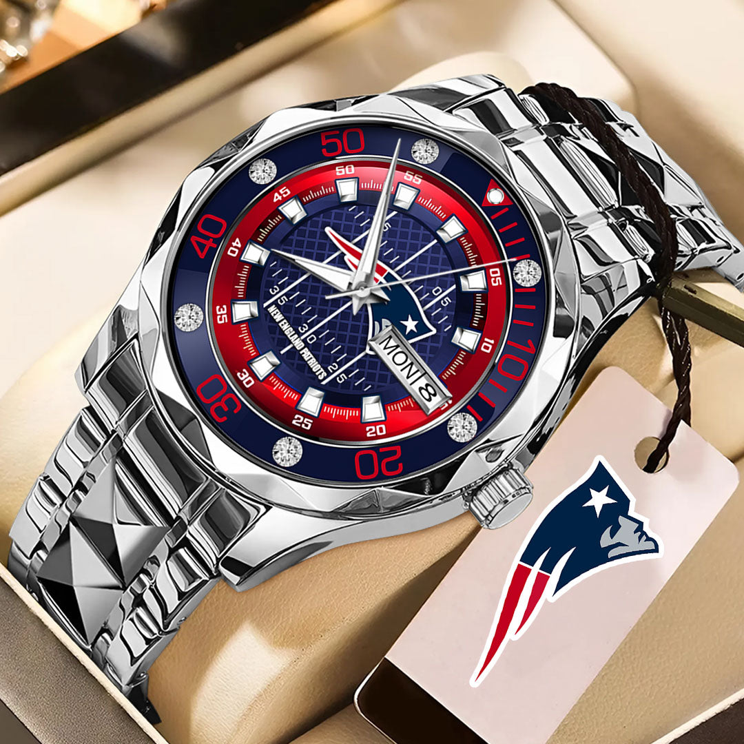 New England Patriots Alloy Luxury Quartz Watch – TMTHU911