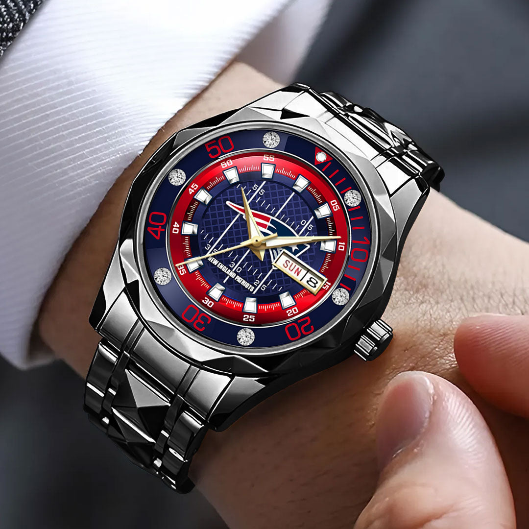 New England Patriots Alloy Luxury Quartz Watch – TMTHU911