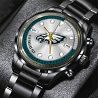 Philadelphia Eagles Black Stainless Steel Watch – HOATT12957