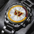 Washington Commanders Black Stainless Steel Watch – HOATT12963