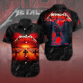 Metallica Short Sleeve Button-Down Shirt – NGHIAVT 1657.1