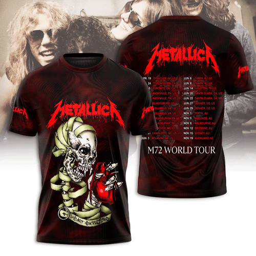 Metallica 3D Apparel – NGHIAVT 1954