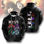 Kiss Band 3D Apparel – NGHIAVT 1977