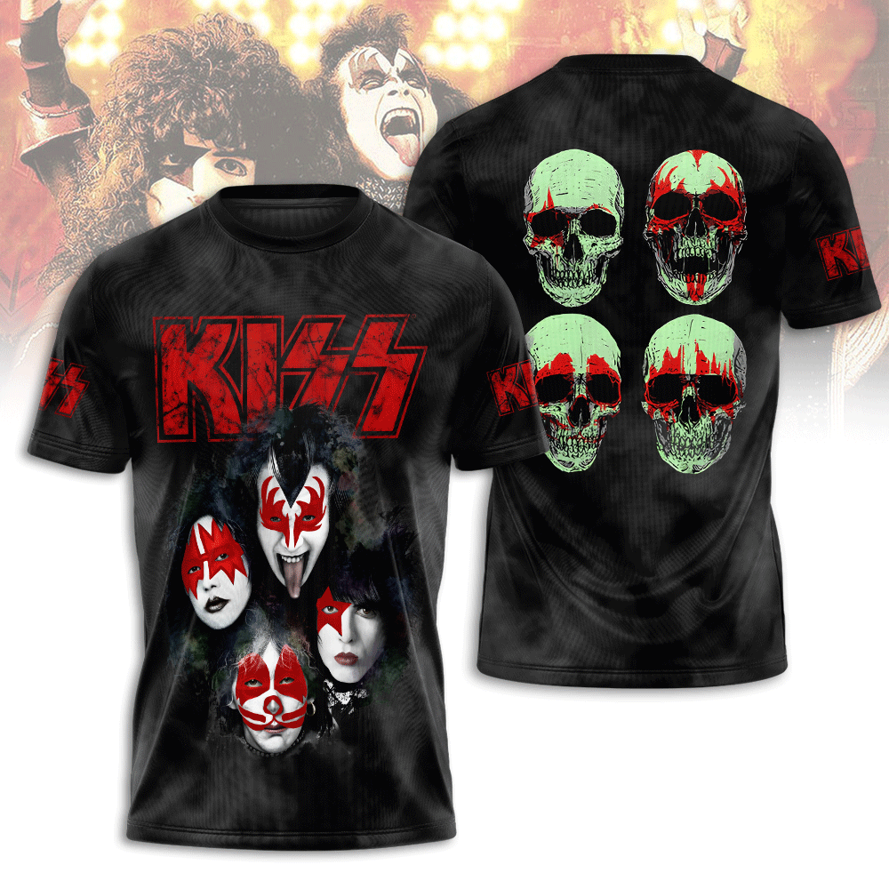Kiss Band 3D Apparel – NGHIAVT 1978