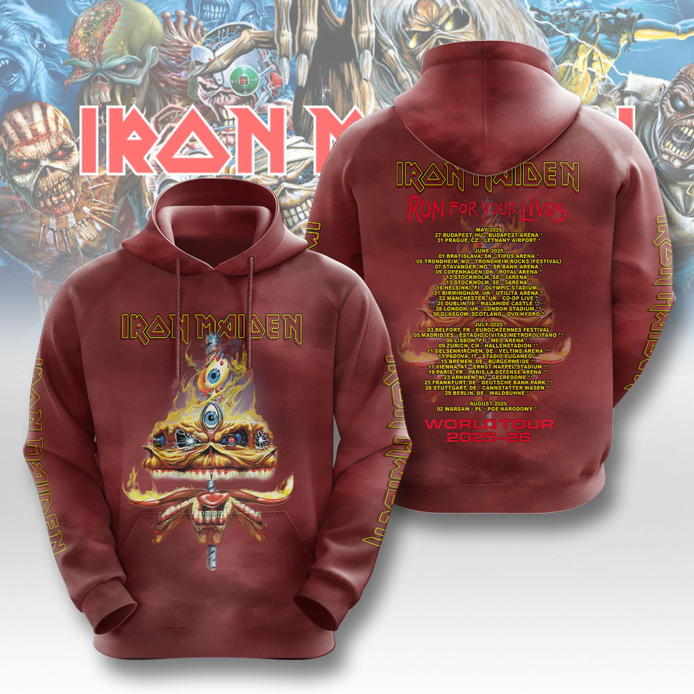 Iron Maiden 3D Apparel – NGHIAVT 2206
