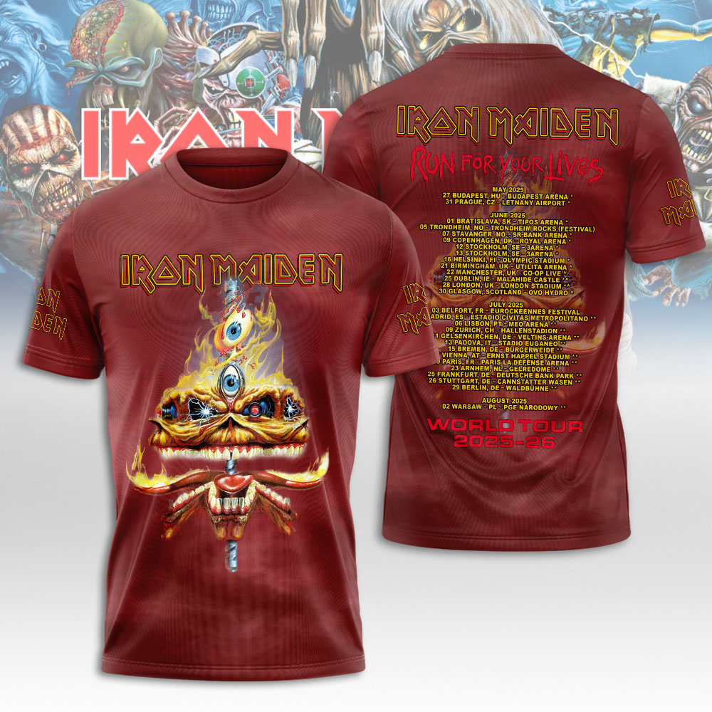 Iron Maiden 3D Apparel – NGHIAVT 2206