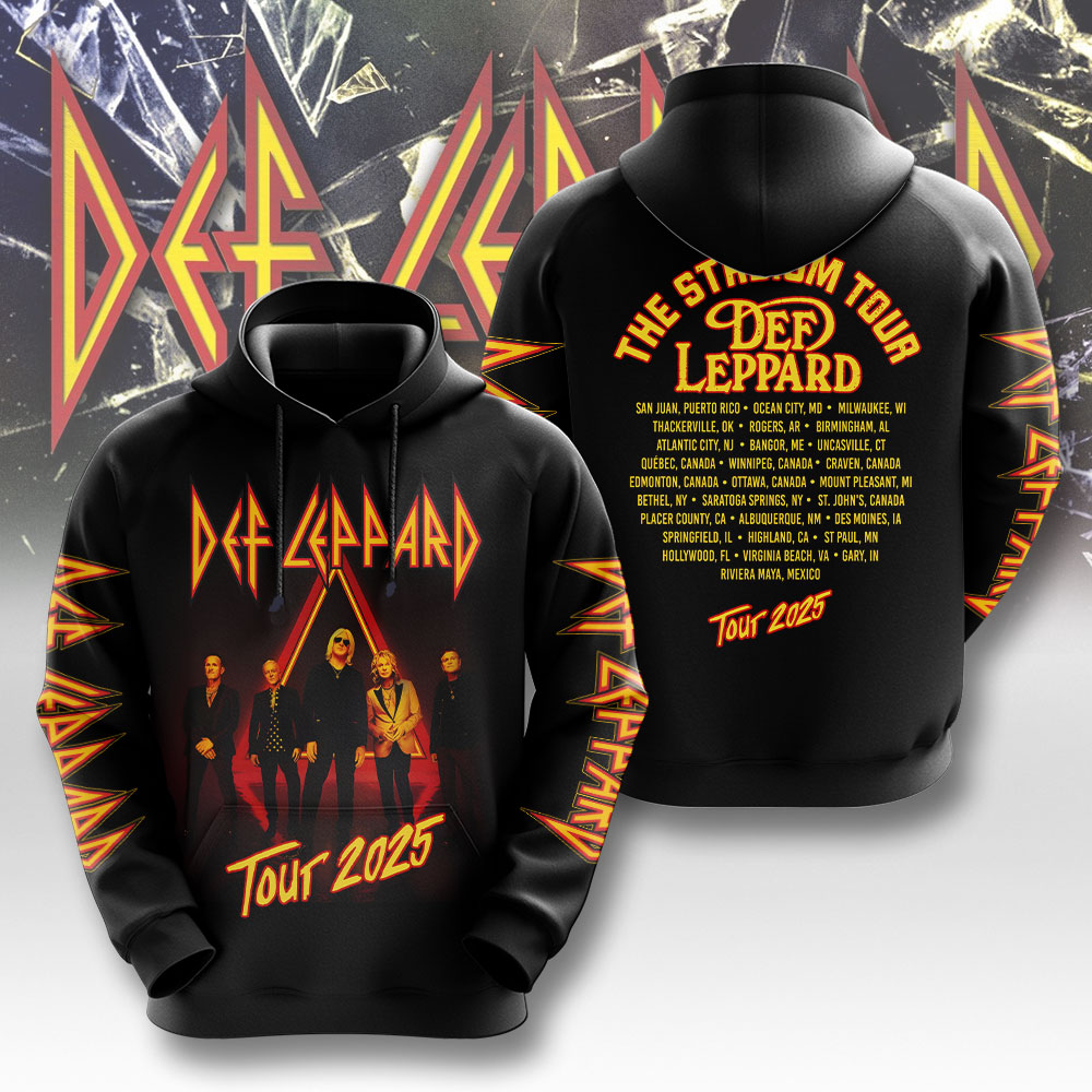 Def Leppard 3D Apparels – NGHIAVT 2302