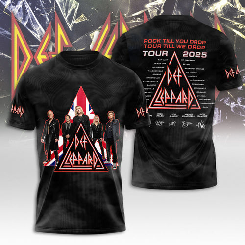 Def Leppard 3D Apparels – NGHIAVT 2437
