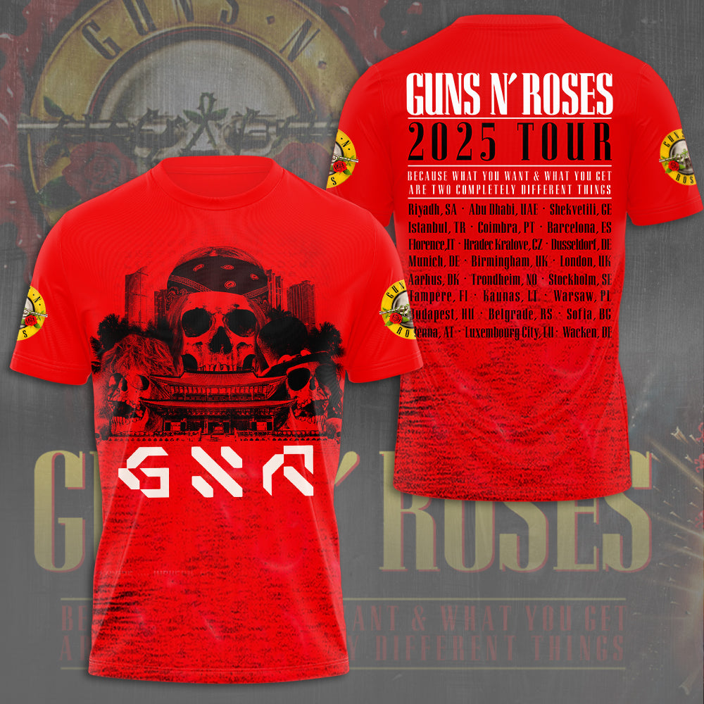Guns N' Roses 3D Apparel – NGHIAVT 3091