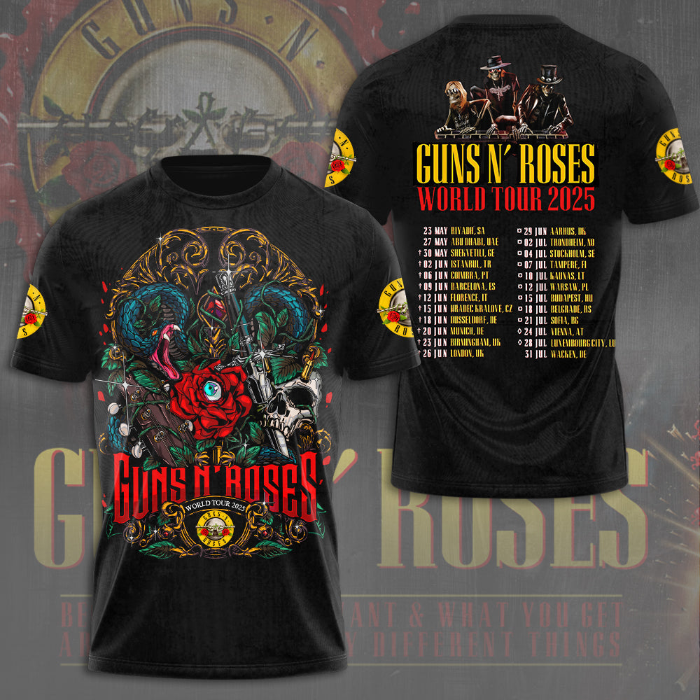 Guns N' Roses 3D Apparel – NGHIAVT 3096