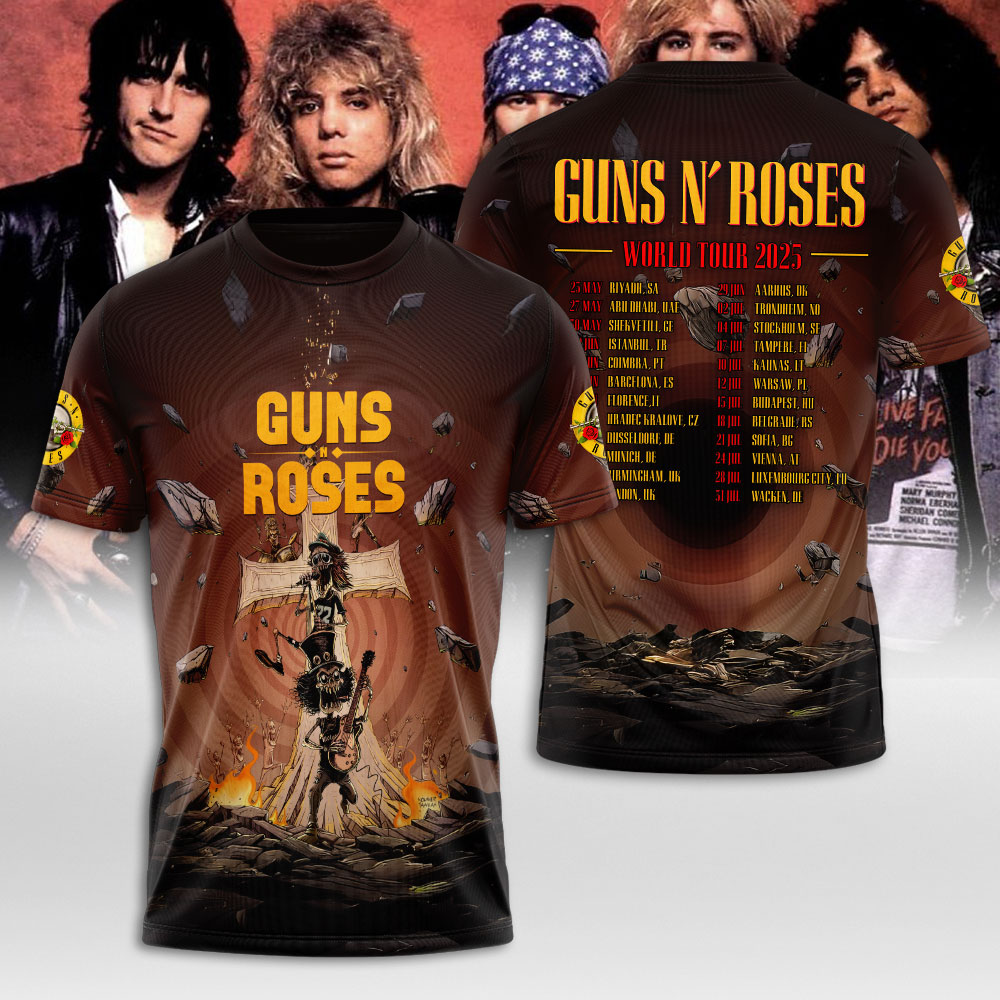 Guns N' Roses 3D Apparel – NGHIAVT 3097