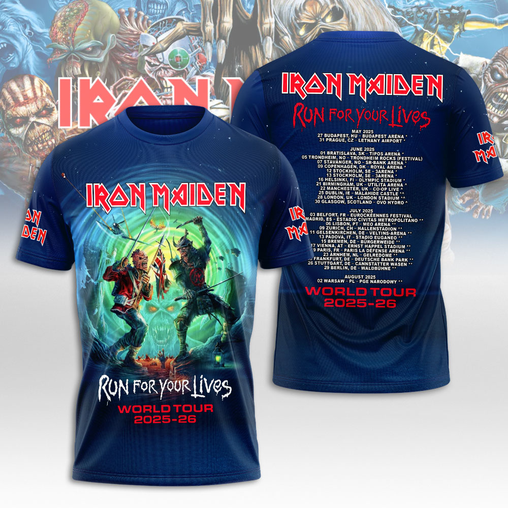 Iron Maiden 3D Apparel – NGHIAVT 3145