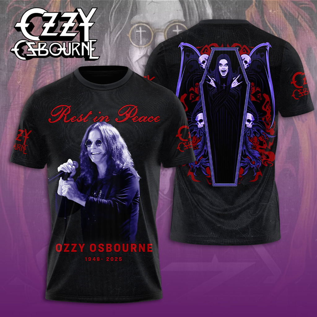 Ozzy Osbourne 3D Apparel – NGHIAVT 3235