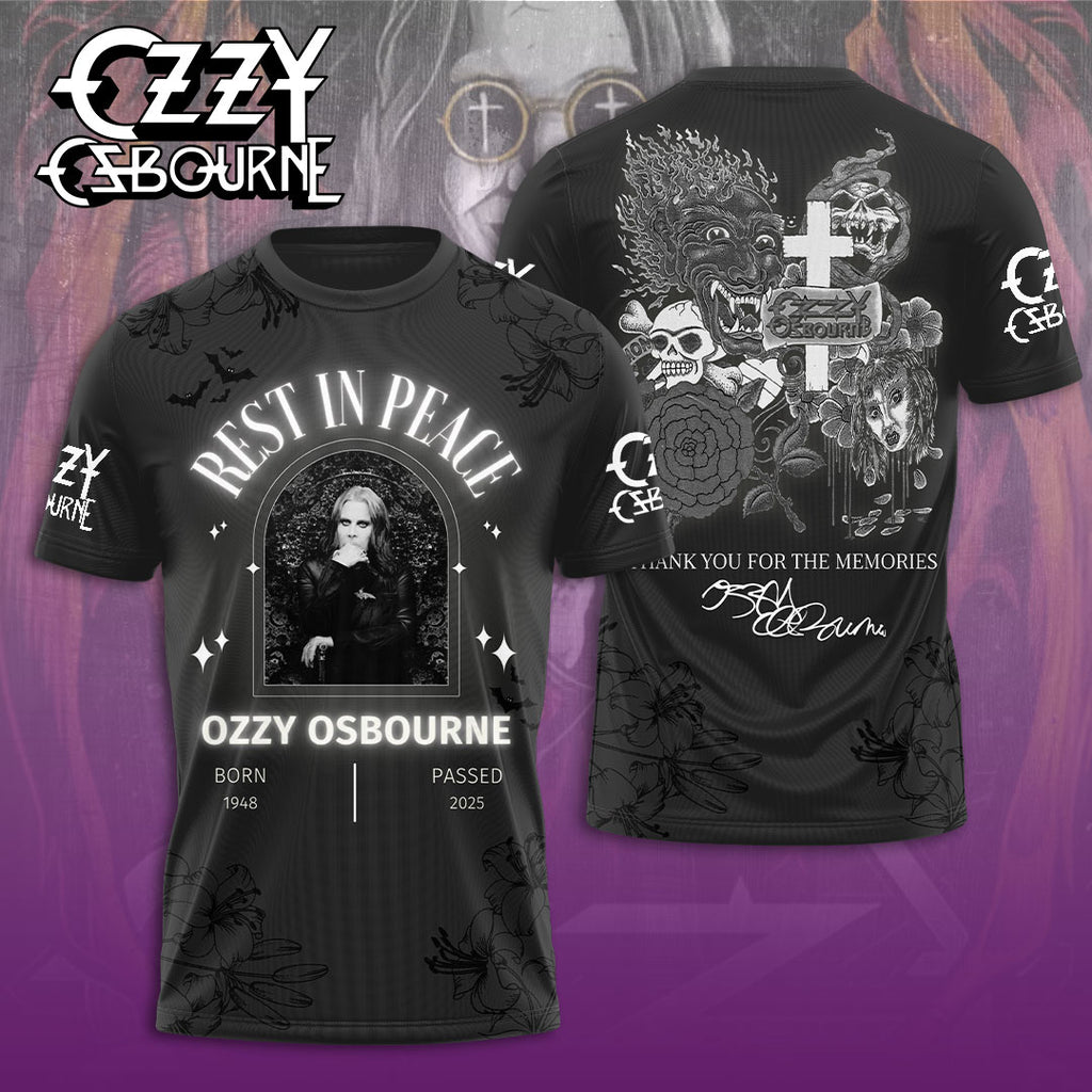 Ozzy Osbourne 3D Apparel – NGHIAVT 3245