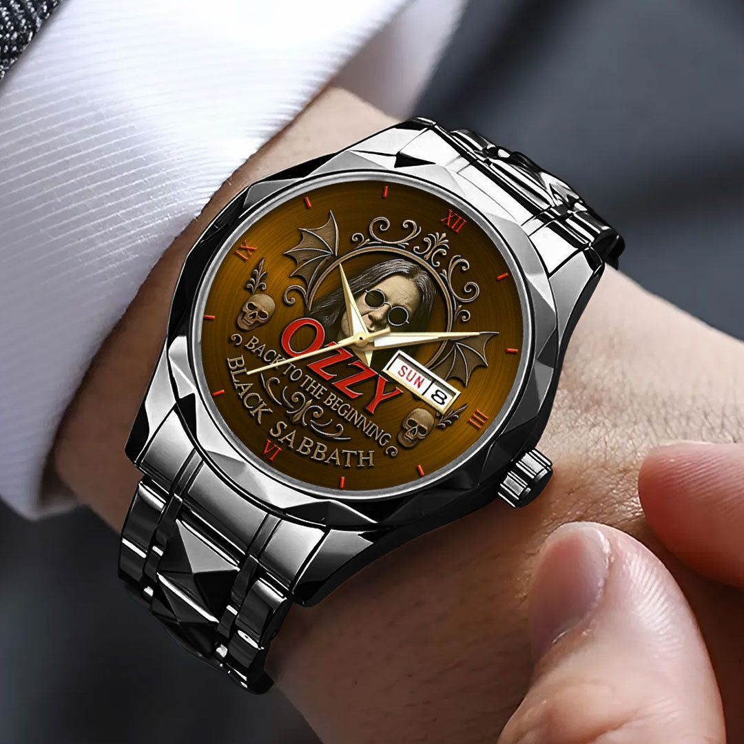 Ozzy Osbourne Alloy Luxury Quartz Watch – NGHIAVT 3293