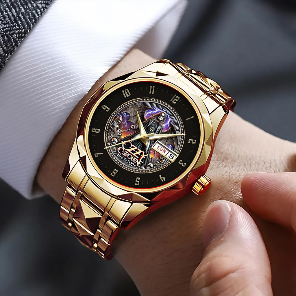 Ozzy Osbourne Alloy Luxury Quartz Watch – NGHIAVT 3346