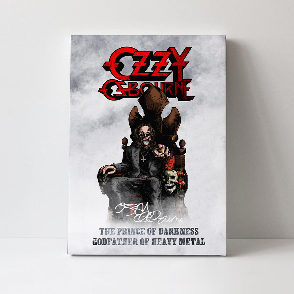 Ozzy Osbourne Rectangle Canvas With Inner Frame – NGHIAVT 3438