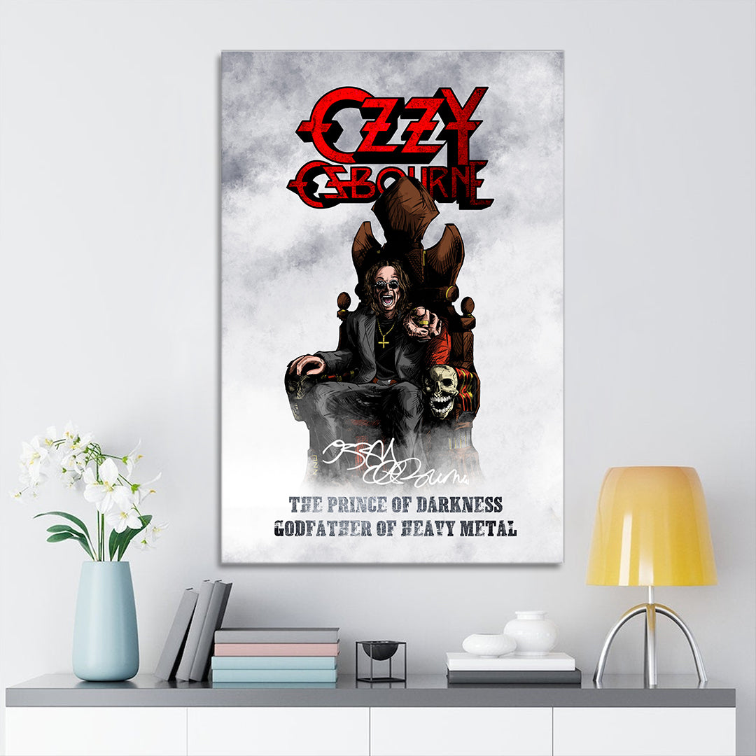 Ozzy Osbourne Rectangle Canvas With Inner Frame – NGHIAVT 3438