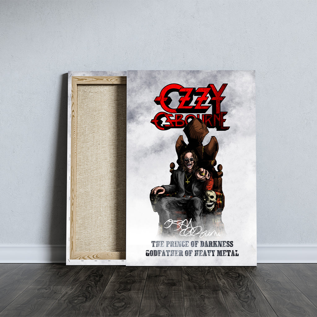 Ozzy Osbourne Rectangle Canvas With Inner Frame – NGHIAVT 3438