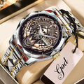 God Is Good Alloy Luxury Quartz Watch – NGHIAVT 3502