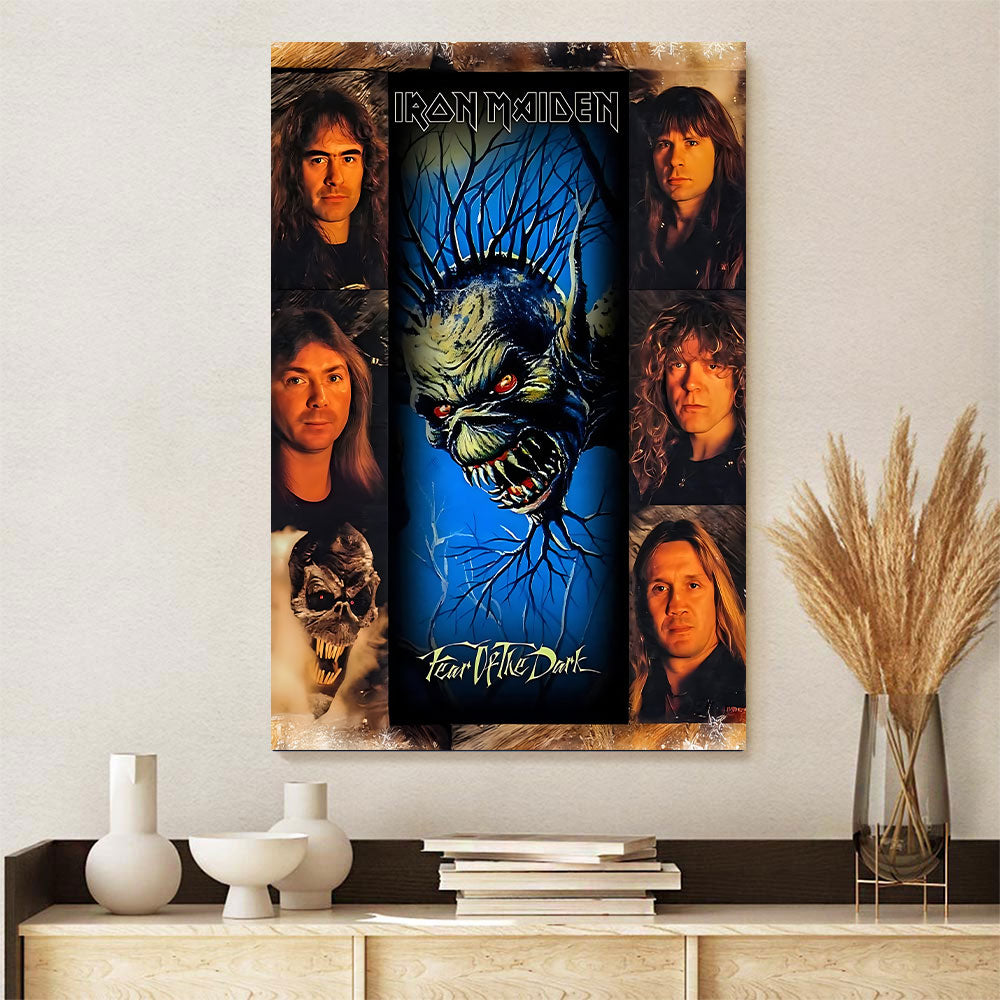 Iron Maiden Rectangle Canvas With Inner Frame – NGHIAVT 3541