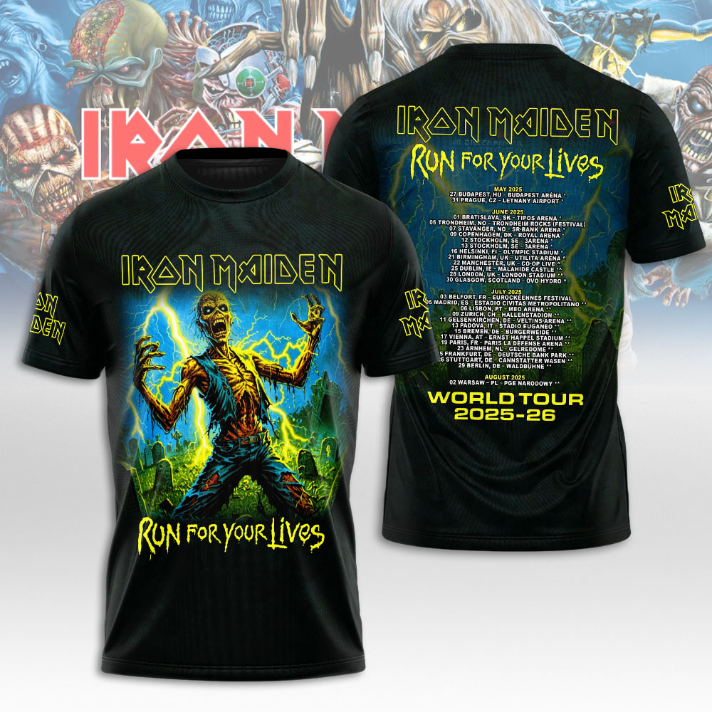 Iron Maiden 3D Apparel – NGHIAVT 3545