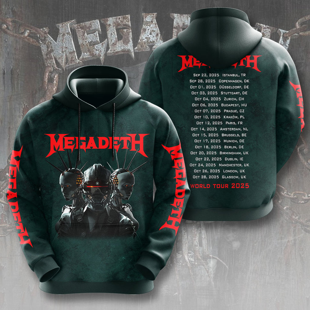 Megadeth 3D Apparel – NGHIAVT3617