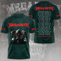 Megadeth 3D Apparel – NGHIAVT3617