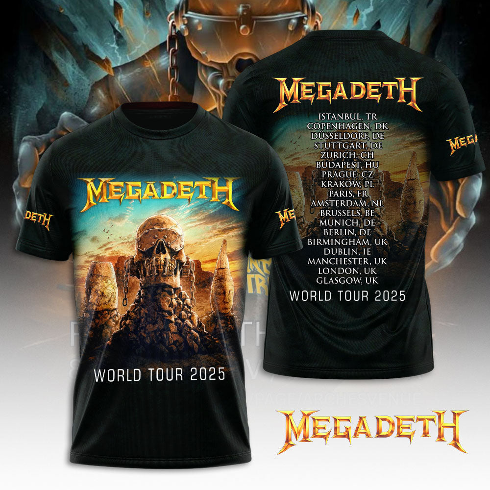 Megadeth 3D Apparel – NGHIAVT3620