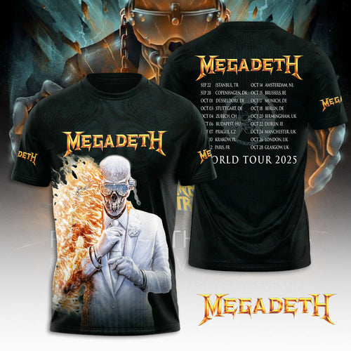 Megadeth 3D Apparel – NGHIAVT3621