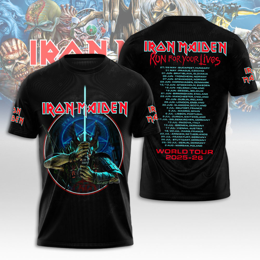 Iron Maiden 3D Apparel – NGHIAVT3627