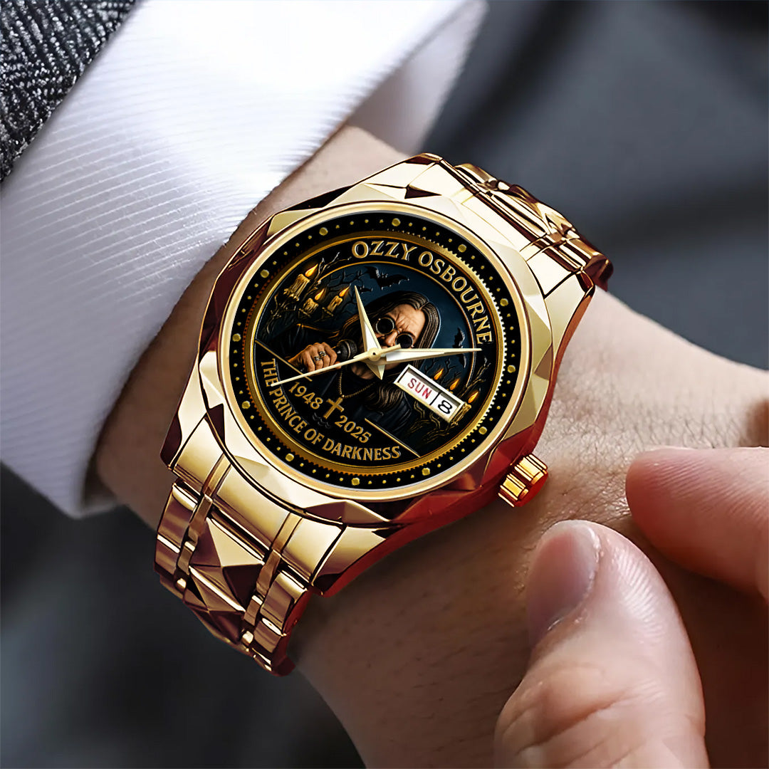 Ozzy Osbourne Alloy Luxury Quartz Watch – NGHIAVT3707