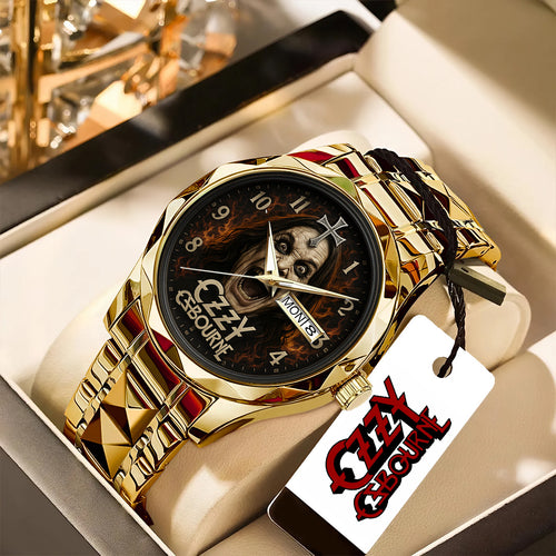 Ozzy Osbourne Alloy Luxury Quartz Watch – NGHIAVT3708