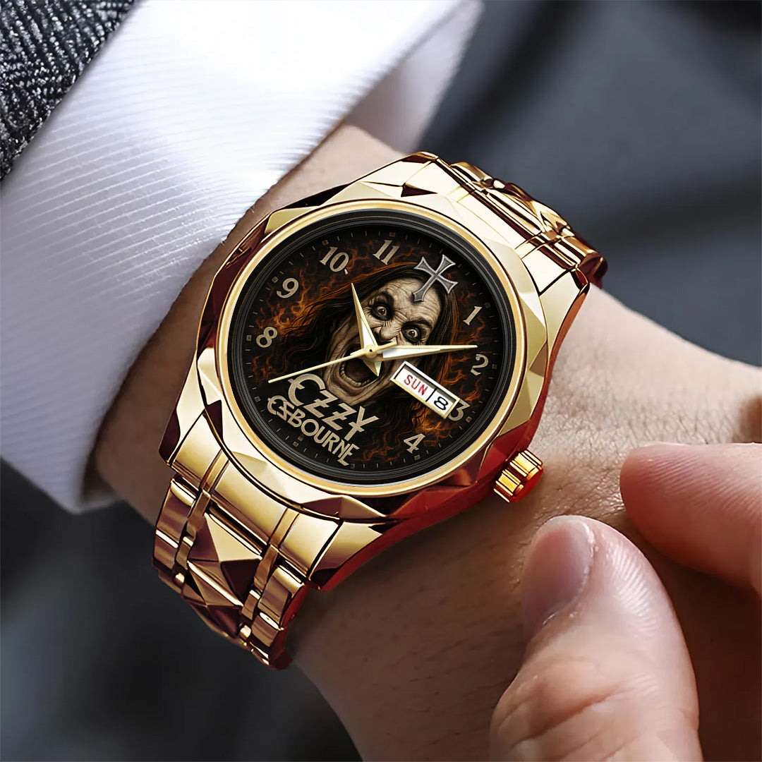 Ozzy Osbourne Alloy Luxury Quartz Watch – NGHIAVT3708