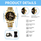 Ozzy Osbourne Alloy Luxury Quartz Watch – NGHIAVT3708