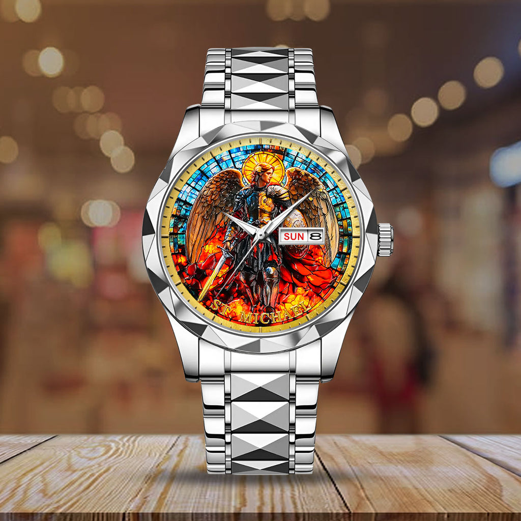 The Archangel Michael Alloy Luxury Quartz Watch – NGHIAVT3736