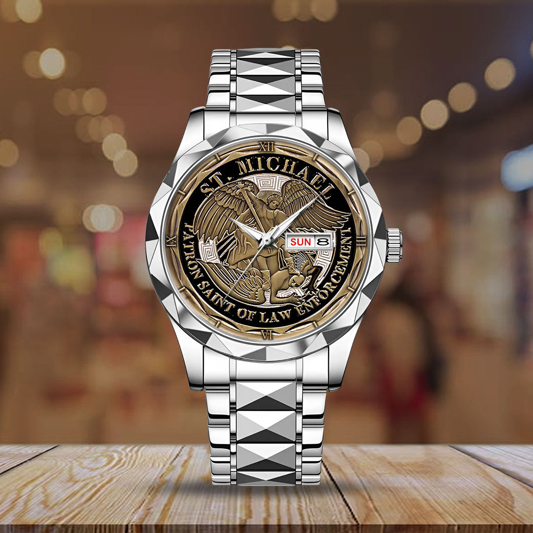 The Archangel Michael Alloy Luxury Quartz Watch – NGHIAVT3738