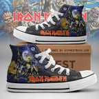 Iron Maiden High Top Canvas Shoes – NGHIAVT3791.5