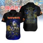 Iron Maiden Short Sleeve Button-Down Shirt – NGHIAVT3791.7
