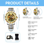 The Archangel Michael Alloy Luxury Quartz Watch – NGHIAVT3828