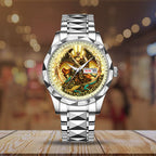 The Archangel Michael Alloy Luxury Quartz Watch – NGHIAVT3828