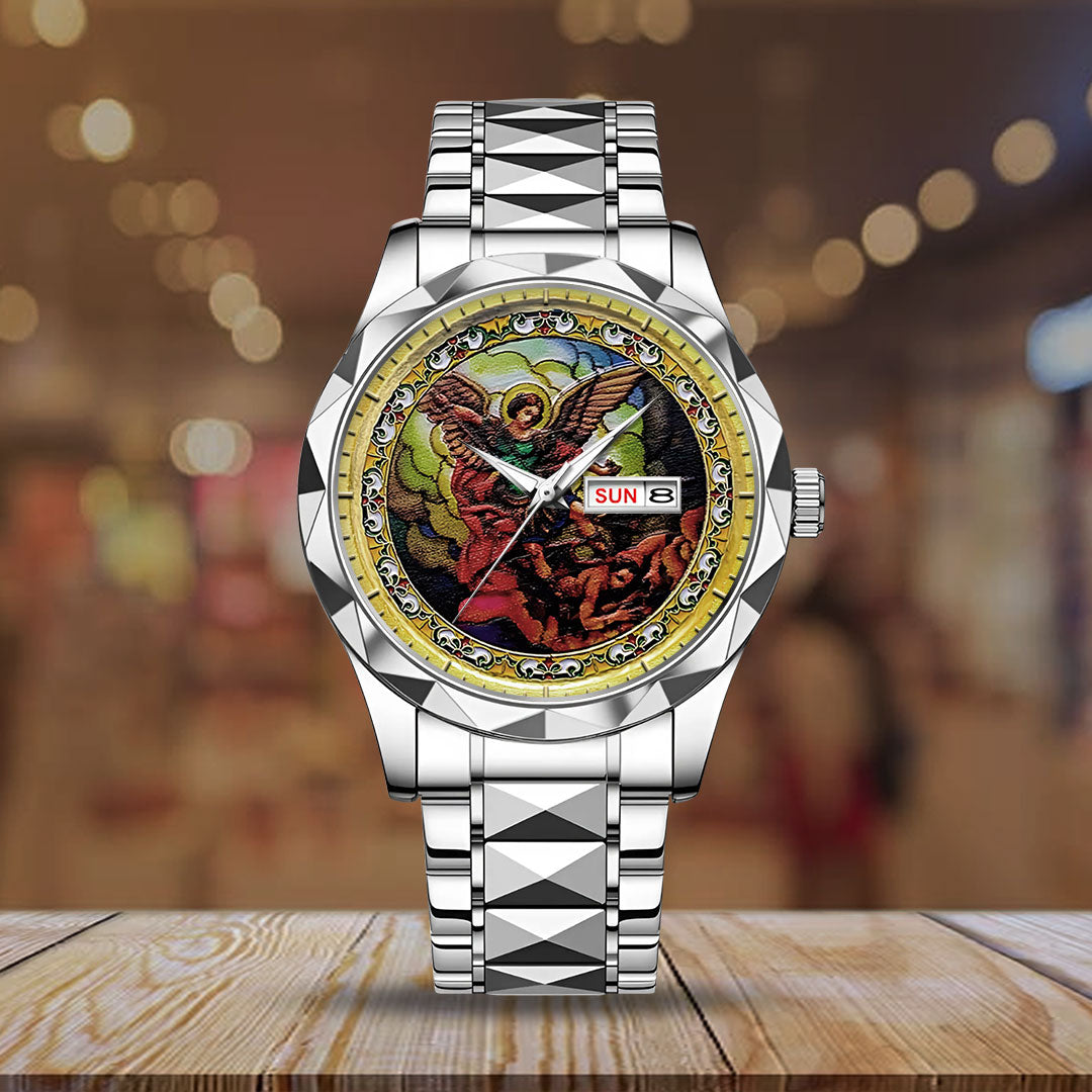 The Archangel Michael Alloy Luxury Quartz Watch – NGHIAVT3829