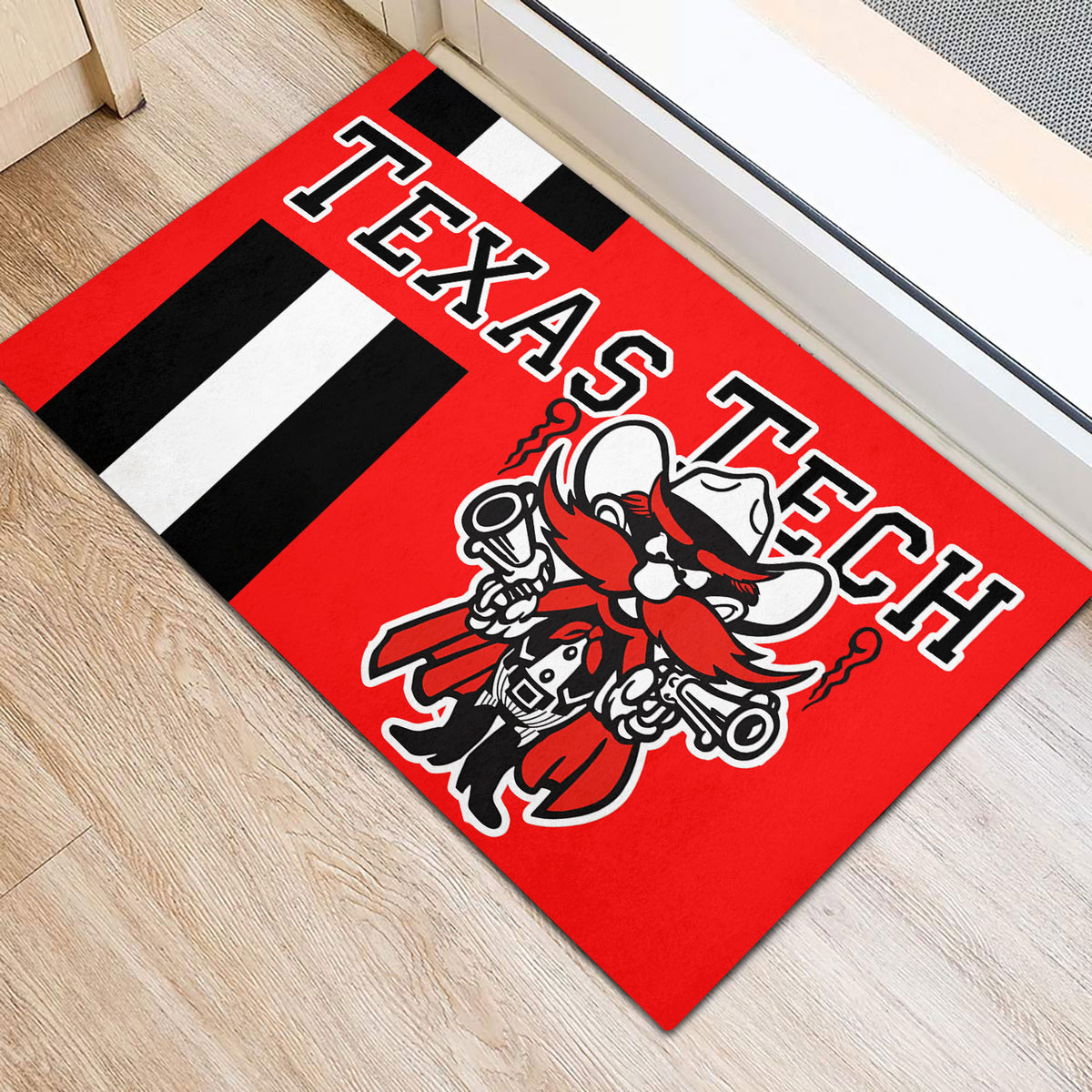 Texas Tech Red Raiders Basketball Custom Doormat – NGHIAVT3866