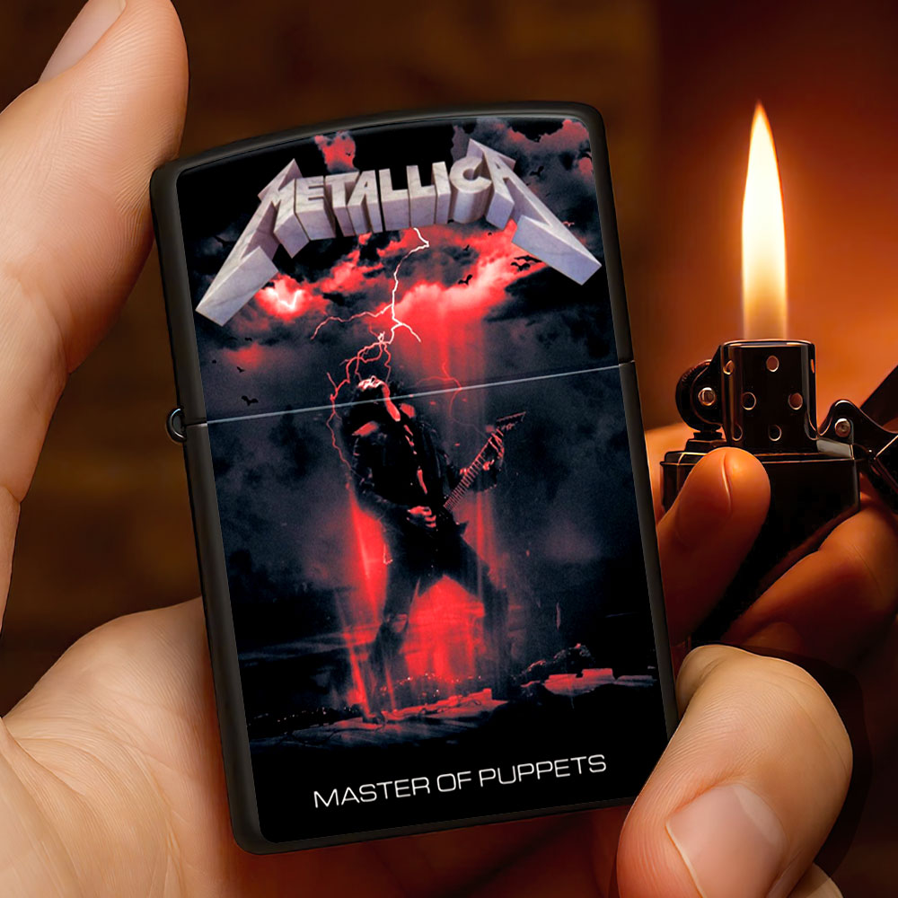 Metallica Zippo Lighter Case (No Insert) – NGHIAVT3877