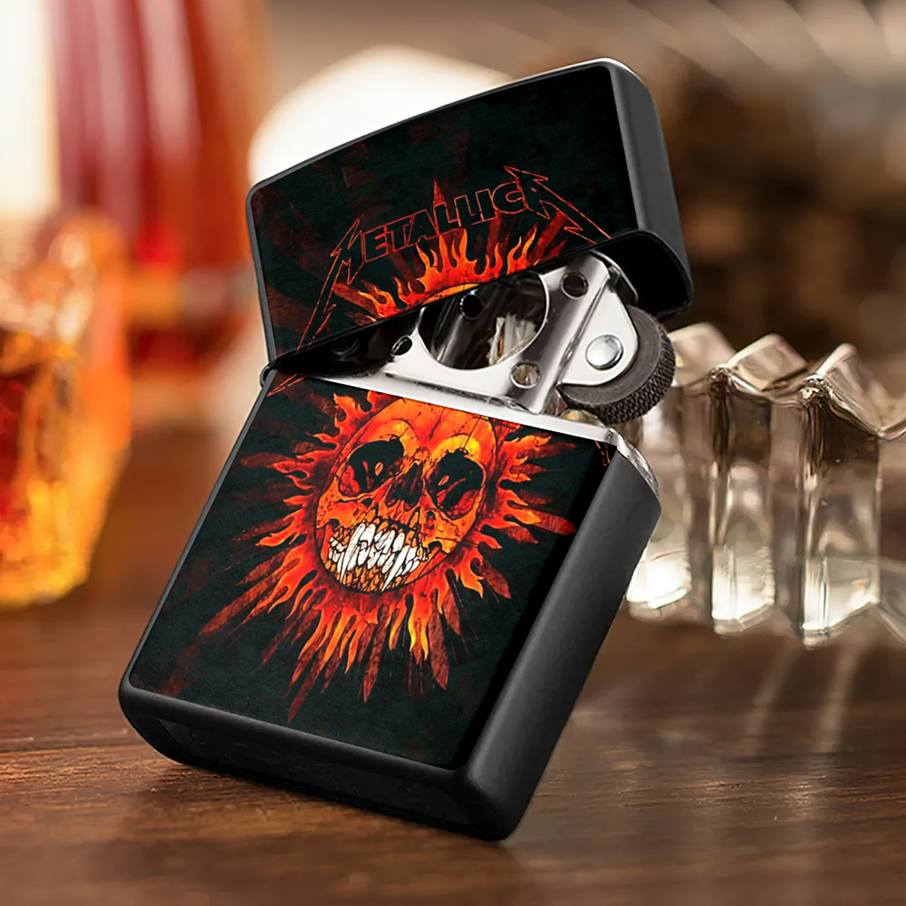 Metallica Zippo Lighter Case (No Insert) – NGHIAVT3880