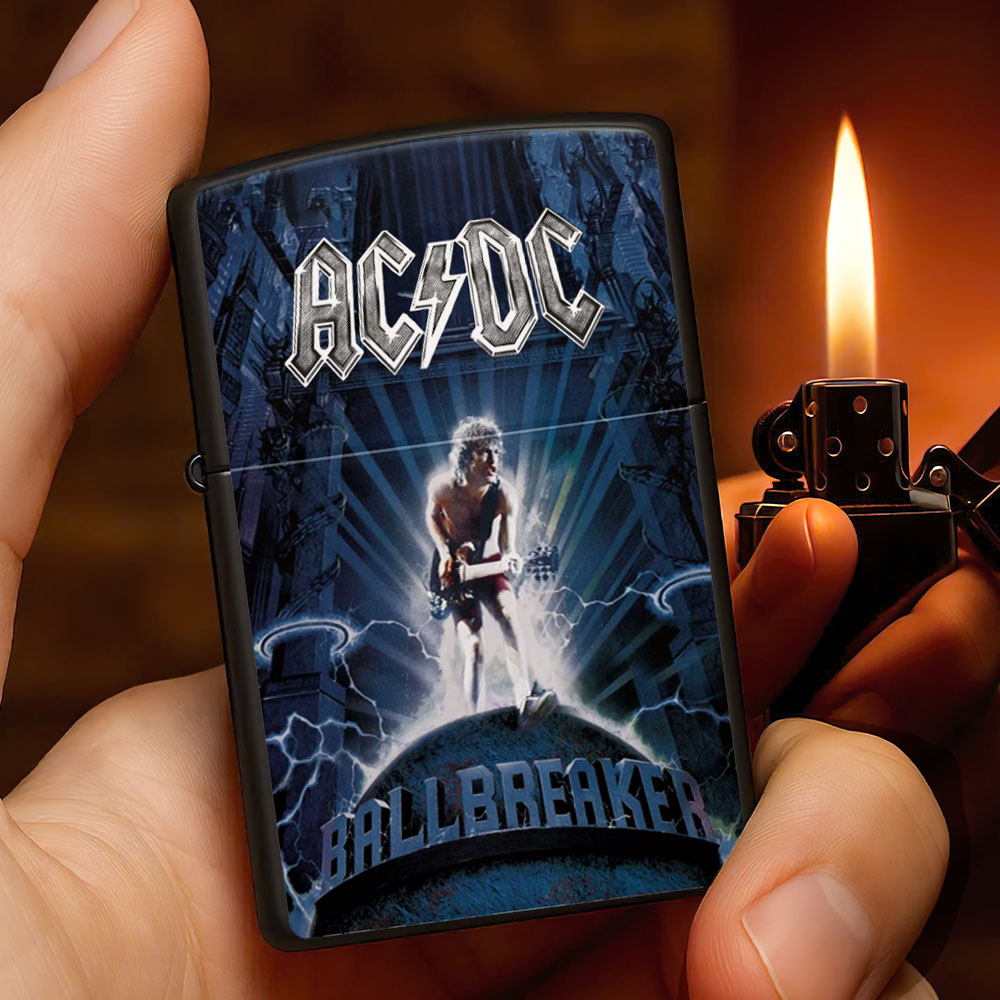 AC/DC Zippo Lighter Case (No Insert) – NGHIAVT4009